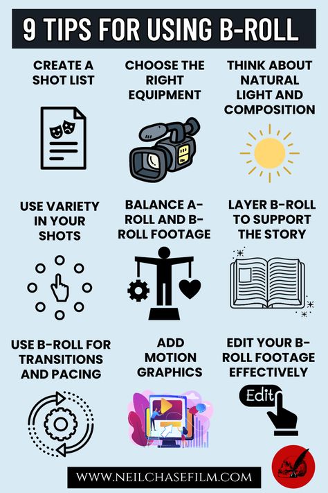 Filmmaking Tips For Beginners, B Roll Video Footage Ideas, B Roll Footage Ideas, Director Aesthetic, Filming Tips, Beginner Photography Camera, Filmmaking Ideas, Smartphone Filmmaking, Indie Filmmaking