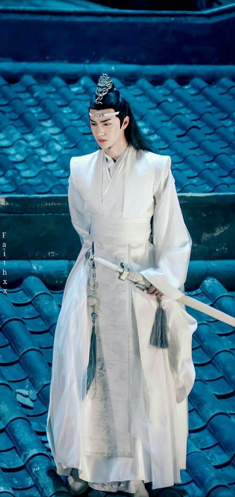 The Untamed Chinese Drama Untamed Quotes, Chinese Traditional Costume, Lan Wangji, Chinese Movies, Ancient Beauty, The Untamed, Perfect Boy, Chinese Clothing, The Grandmaster