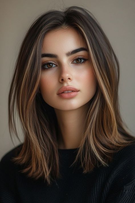 Upgrade your style with 2024 winter hair colors for brunettes! Explore warm balayage, icy tones, and bold contrasts perfect for the season.#WinterHairColors #BrunetteVibes #WinterHairTrends #HairGoals2024 #SeasonalShades #BrunetteBeauty #WarmTones #CoolWeatherColors #WinterGlowUp #BrunetteInspo #2024HairTrends #WinterHues #HairTransformation #ChicBrunettes #BrunetteShades 2025 Brunette Hair, Winter Brunette Hair Color Highlights, Hair Color 2025 Trends, 2025 Brunette Hair Trends, Low Maintenance Brown Hair Color, Toned Brunette Hair, Winter Brunette Hair Color Balayage, Winter Balayage Brunettes, Low Maintenance Brunette Hair Color