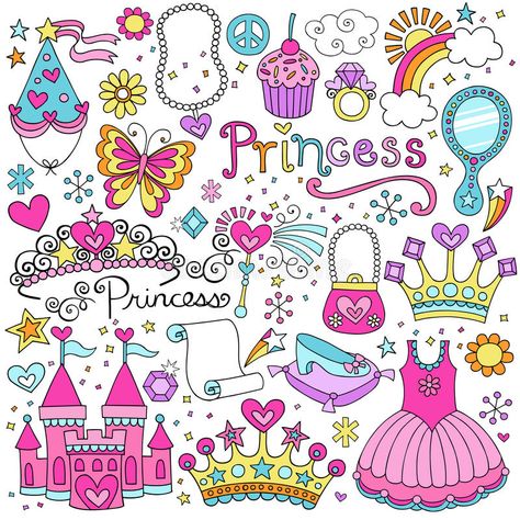 Princess Fairytale Tiara Vector Doodles Set. Princess Tiara Crown Notebook Doodl , #spon, #Vector, #Doodles, #Tiara, #Princess, #Fairytale #ad Princess Fairytale, Notebook Doodles, Doodle Design, Pink Posters, Princess Tiara, Free Art Prints, Cute Monkey, Stock Art, Doodle Designs