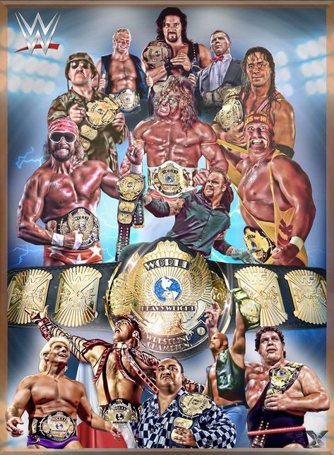 WWF Winged Eagle Championship Title Belt Champions by Adam Birch. Wwf Superstars, Wrestling Posters, Wrestling Stars, Ultimate Warrior, Wwe Legends, Wwe Wallpapers, Wwe World, Shawn Michaels, Fitness Accessories