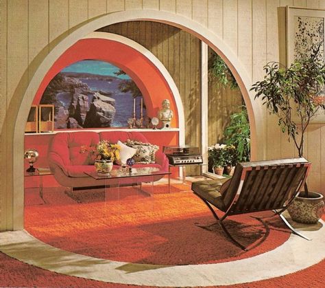 1960s Interior Design, Groovy Interiors, 1970s Interior, 1970s Interior Design, 60s Interior, 70s Interior Design, Deck House, Mid Century Interior Design, 70s Interior