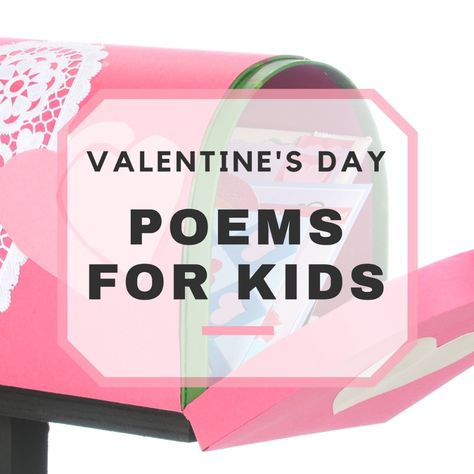 5 Valentine's Day Poems for Kids Valentines Poems For Kids Parents, Valentine’s Day Poems, Love Poems For Kids, Valentine Poems For Kids, Valentines Day Poems For Kids, Short Valentines Day Poems, Short Valentine Poems, Happy Valentine's Day Daughter, Valentines Rhymes