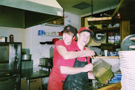 Co-worker love! #johnnyspizza #cooks #food #pizza Pizza