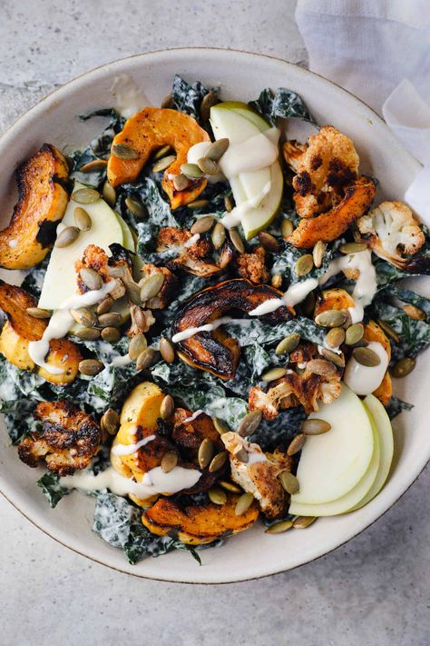 Tahini Salad, Delicata Squash Recipe, Autumn Salad Recipes, Squash Salad, Delicata Squash, Eat Pretty, Autumn Salad, Buddha Bowl, Choose One