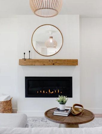 White Fireplace Mantels, Fireplace Shelf, Rustic Fireplace Mantels, Wooden Mantle, Rustic Fireplace, Fireplace Mantel Shelf, Wood Mantle, Fireplace Shelves, White Fireplace