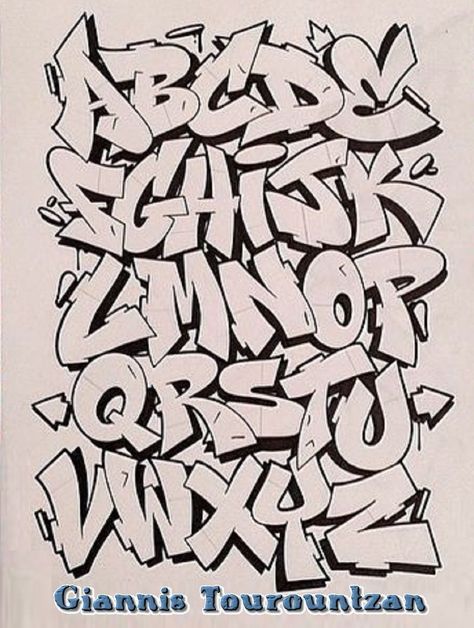 Images By Giannis Tourountzan On Graffiti ΑΛΦΑΒΗΤΟ (graffiti Alphabet  159 Font Styles Alphabet, Graffiti Sketches, Cool Fonts Alphabet, Graffiti Alphabet Wildstyle, Cute Fonts Alphabet, Graffiti Alphabet Styles, Alphabet Graffiti, Font Love, Cool Handwriting Fonts