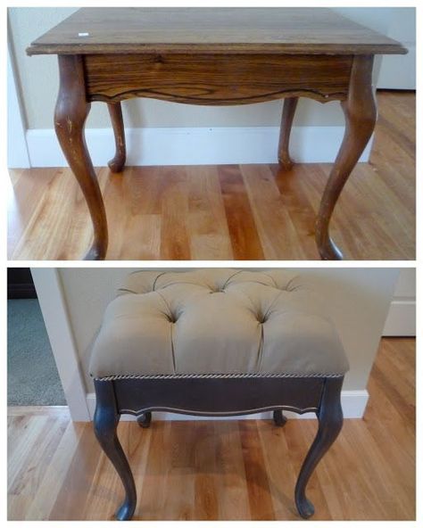 Tufted Bench, Dekor Diy, Refurbished Furniture, Furniture Restoration, Flipping Furniture, Redo Furniture, Repurposed Furniture, Upcycled Furniture, Refinishing Furniture