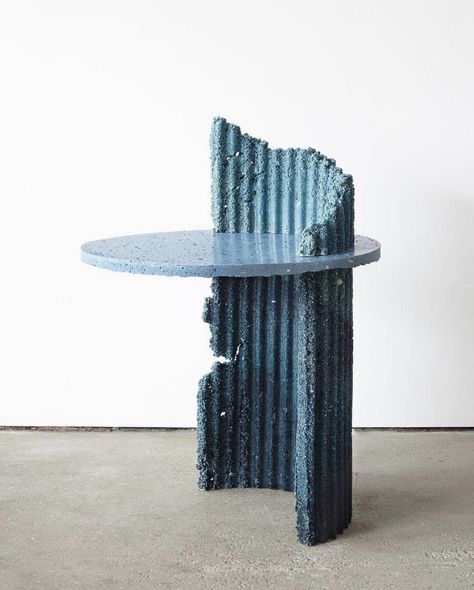 Industrial Waste, Recycled Plastic Furniture, Plastic Furniture, Central Saint Martins, Sustainable Furniture, Festival Design, Recycled Furniture, London Design, Design Milk