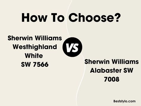 Westhighland White vs Alabaster: What’s the Difference? Greek Villa Vs Alabaster, Sherwin Williams Greek Villa, Greek Villa Sherwin Williams, Mindful Gray Sherwin Williams, Sherwin Williams Extra White, Repose Gray Sherwin Williams, Agreeable Gray Sherwin Williams, Greek Villa, Sherwin Williams Alabaster