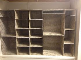 Ladybug Lodge Crafts: Cardboard Closet Organizer Cardboard Shoe Storage, Cardboard Closet, Diy With Cardboard, Cardboard Wardrobe, Crafts Cardboard, Usps Boxes, Shoe Cubby, Baddie Outfits Ideas, Closet Organizer