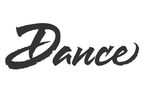 Freehand Typography, Text Label, Dance Vector, Dance Logo, Cultural Dance, Handwritten Text, Dance Ideas, Dancing Day, Math Projects