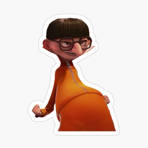 Get my art printed on awesome products. Support me at Redbubble #RBandME: https://www.redbubble.com/i/sticker/Vector-Committing-Crimes-with-Both-Direction-And-Magnitude-Oh-Yeah-Orange-Pyjama-Wearing-Man-Despicable-Me-by-Neesu/164818846.EJUG5?asc=u Oh Yeah Vector, Vector Despicable Me, Orange Jumpsuit, Me Sticker, Halloween Photo, Man Child, Halloween Photos, Despicable Me, Oh Yeah