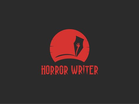 Exclusive logo..Pen, tombstone, horror, scary, dead rising, horror, copywriter, games, story, red, grave, zombie. It is looking for home https://www.logoground.com/logo.php?id=105915 Write Horror, Horror Logo Ideas, Story Logo, Horror Logo, Horror Logo Design, Horror Logo Design Ideas, Horror Typography, Scary Logo, Scary Logo Design