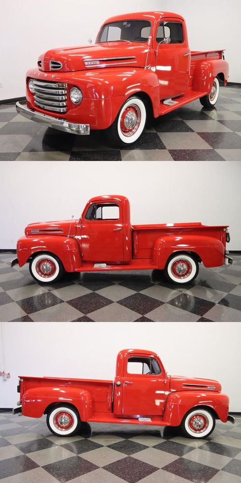 1949 Ford F-1 Pickup vintage [definition of old school] Vintage Trucks For Sale, Ford America, 1949 Ford, Vintage Pickup, Built Ford Tough, Ford Lincoln Mercury, Classic Pickup Trucks, Ford Pickup Trucks, Old Classic Cars