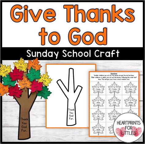 Thanksgiving Christian Crafts, Thanksgiving Gifts For Parents, Thanksgiving Sunday School Crafts, Thanksgiving Tree Craft, Thanksgiving Bible Crafts, Sunday School Thanksgiving Crafts, Thanksgiving Kids Craft, Thankful Tree Craft, God Crafts