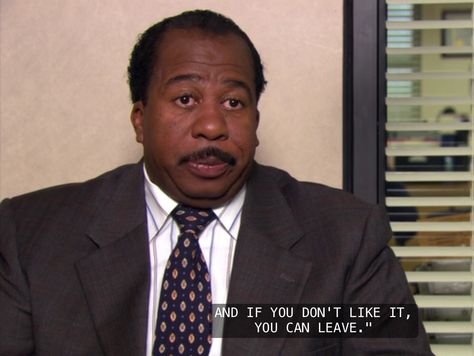 Stanley From The Office, The Office Jokes, Stanley Office, Stanley The Office, Mba Aesthetic, Reaction Photos, Aesthetic Office, Hollywood Aesthetic, 2025 Goals