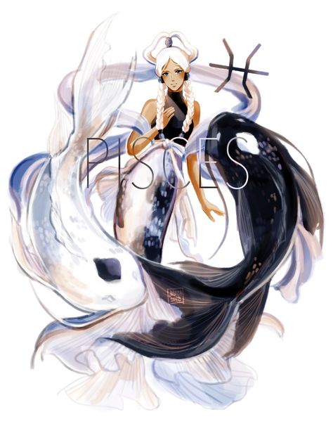 Princess Yue, Pisces Astrology, Zodiac Characters, Anime Zodiac, Astrology Pisces, Avatar Series, Avatar The Last Airbender Art, Team Avatar, Funny Photo