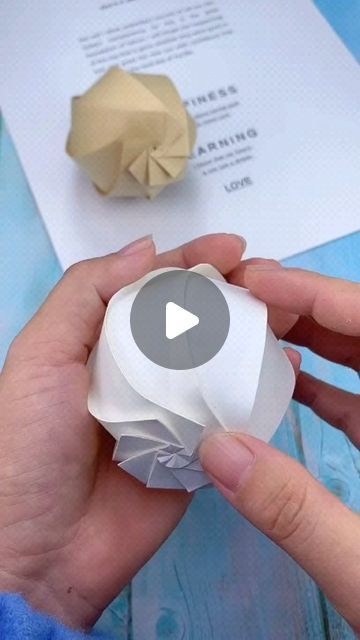 World of Beauty on Instagram: "An 8-petal sphere folded from a piece of paper 🌸
#petals #spheres #petalsphere #paperball #craftininstagram #creative #papercrafts #papersphere #trending #viralvideos #diypapercrafts #diypetals #diycrafts" Origami Cards Diy, Sphere Origami, Paper Orb, Paper Sphere, Paper Hacks, Paper Petals, Paper Folding Techniques, Paper Globe, Origami Cards