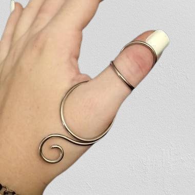 Mallet Finger, Thumb Splint, Trigger Finger, Neck Ring, Medical Jewelry, Diy Rings, Finger Rings, Bling Rings, Perfect Ring