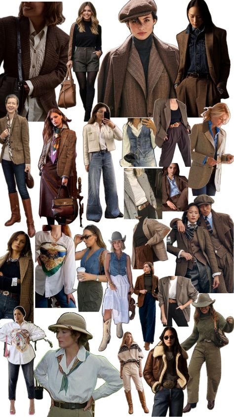 English Country Outfits Women, Country Fall Outfits, Countryside Outfit, Country Outfits Women, Country Fashion, Autumn Outfit, Country Outfits, Outfits Women, Brown Fashion