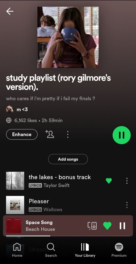 Rory Gilmore Study Playlist, School Playlist, Playlist Inspiration, Study Playlist, Spotify Ideas, Music Suggestions, Playlist Names, Playlist Names Ideas, Study Tips For Students