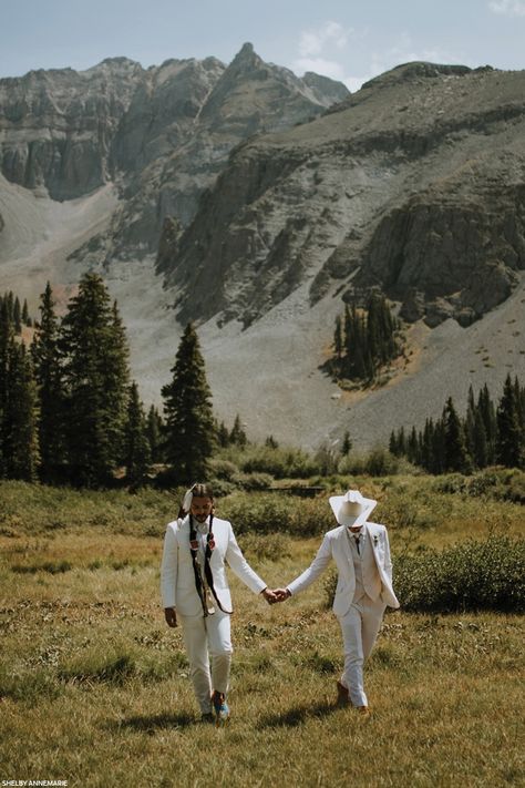 How These Two Queer Men Blended Their Cultures for a Fairytale Wedding Gay Wedding Photography, Queer Weddings, Cowboy Wedding, Multicultural Wedding, Gay Marriage, Gay Wedding, Nature Wedding, Fairytale Wedding, Wedding Pics