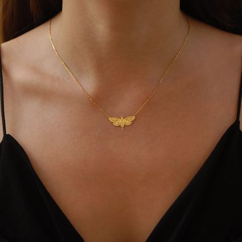 Ready for an epic shopping spree? 14K Solid Gold Moth Necklace, Insect Necklace, Luna Moth Necklace, Moth Jewelry, Moth Wings Necklace, Moth Pendant, Birthday Gift, at a mind-blowing price of $82.34 Don't wait!
#SilverMothJewelry #DaintyMothNecklace #SilverMothNecklace #LunaMothNecklace #InsectNecklace #MothWingsNecklace #MothNecklace #SilverGothNecklace #LunaMothJewelry #MothJewelry Gold Moth Necklace, Location Names, Catbird Necklace, Moth Ring, Insects Jewelry, Moth Jewelry, Moth Pendant, Dangle Cross Earrings, Moth Necklace