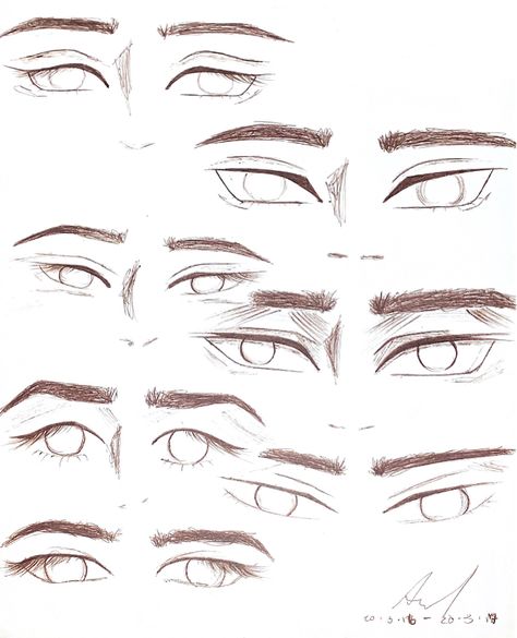 #sketching #easyeyedrawing #eyedrawing #eyedrawingtutorial #maleeyes #eyes #animedrawing #animeeyes #anime Male Eye Shapes, Male Eye Drawing Reference, Eye Shapes Drawing, Eye Sketching, Anime Nose, Shapes Drawing, Easy Eye Drawing, Drawing Anime Bodies, How To Draw Anime Eyes