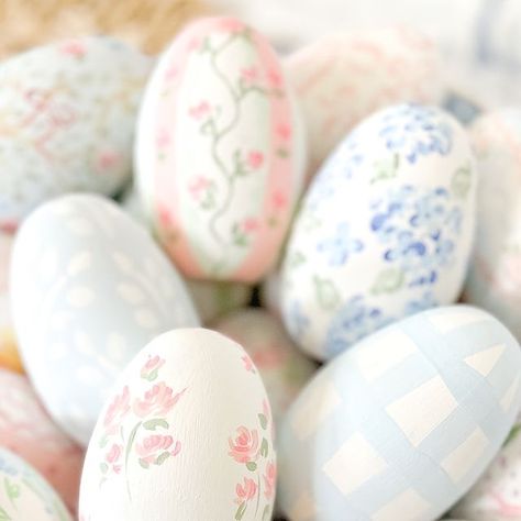 Lucky Carpenter on Instagram: "Hippity, Hoppity Easter’s on its way! 🌷🥚🎀 Heirloom eggs are LIVE on the website ! . • These are the sweetest keepsakes and I am so excited to carry on the tradition of hand painted wooden eggs for y’all another year! . . Eggs are 3 1/4 inches tall and have a flat bottom to stand alone. Each will arrive in a white gift box 🎀 Limited Pre-Order. Eggs begin shipping Early March. They will go fast! Get egg-cited and shop now, some adorable new eggs AND some past favorites are here ! FREE SHIPPING over $200 💕" Painted Wooden Easter Eggs, Painted Eggs Art, Easter Wooden Crafts, Heirloom Eggs, Painted Wooden Eggs, Heirloom Paints, Hand Painted Easter Eggs, Easter Aesthetic, Selling Eggs