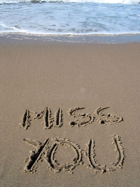 MISS YOU!. Words miss you written on the sand , #Affiliate, #Words, #written, #sand #ad Miss You Images, Miss You Too, People Come And Go, Missing Someone, I Miss U, Love Yourself Quotes, E Card, Love Words, The Sand