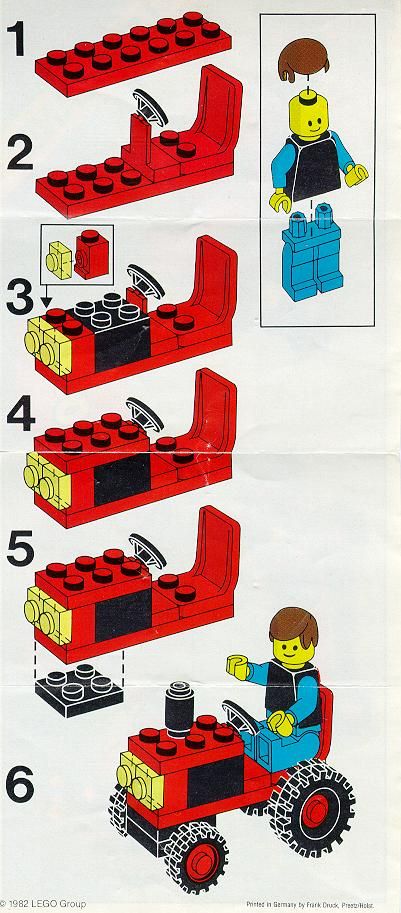 Lego Tractor, Lego Therapy, Instructions Lego, Lego Machines, Lego Challenge, Construction Lego, Lego Truck, Lego Club, Lego Diy