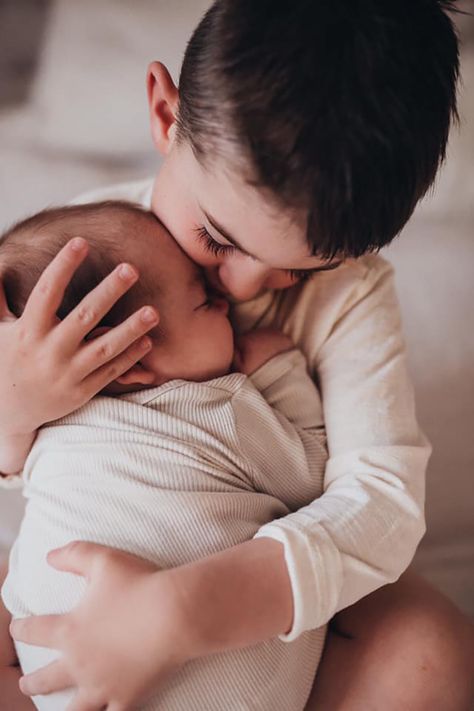 Newborn And Sibling Photo Ideas Outdoor, Newborn Toddler Family Photos, Newborn Photo Shoot With Siblings, Family Of 4 With Newborn Photography, Toddler Newborn Photoshoot, Toddler Baby Photo Shoot, Baby And Toddler, Family Photos With A Newborn, Newborn With Toddler Photography