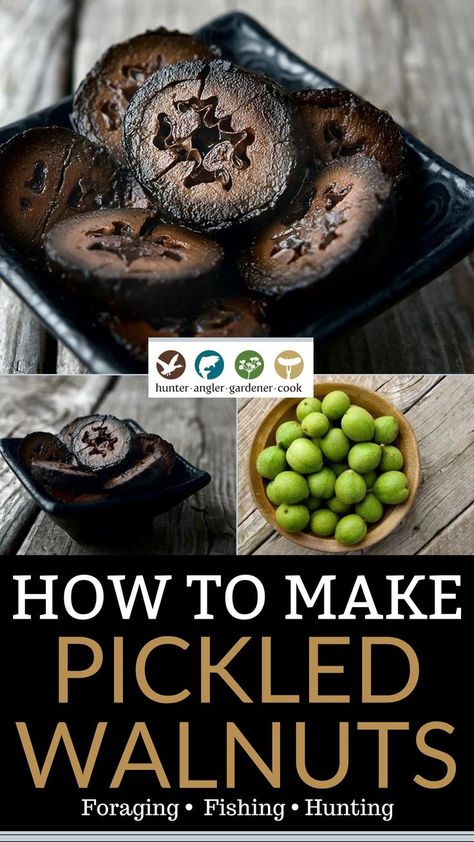 Pickled Walnuts, Walnuts Recipe, Walnut Recipes, Compound Butter, Garden Recipes, English Food, British Food, Pickling Recipes, Cheese Plate