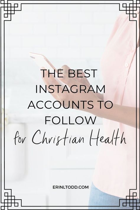 This round up of the best Instagram accounts to follow for Christian health includes inspiring women who share  about intuitive eating, faith and fitness. Christian Wellness, Christian Fitness Motivation, Christian Instagram, Faith And Fitness, Revelation Wellness, Joyful Movement, Christian Health, Body Image Quotes, Christian Lifestyle Blog