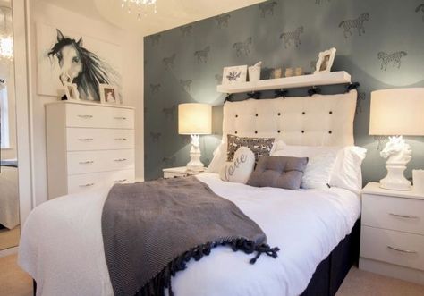 Equestrian Themed Bedroom: Perfect for a Teen Girl Girls Bed With Storage, Horse Bedroom Ideas, Equestrian Bedroom, Horse Themed Bedrooms, Airbnb Apartment, Horse Bedroom, Horse Room, Dinosaur Bedroom