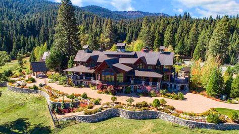 Lodge Bedroom, Luxury Ranch, California Outdoor, Water Bladder, Mountain Ranch, Copper Roof, Valley View, Forest Service, Sierra Nevada