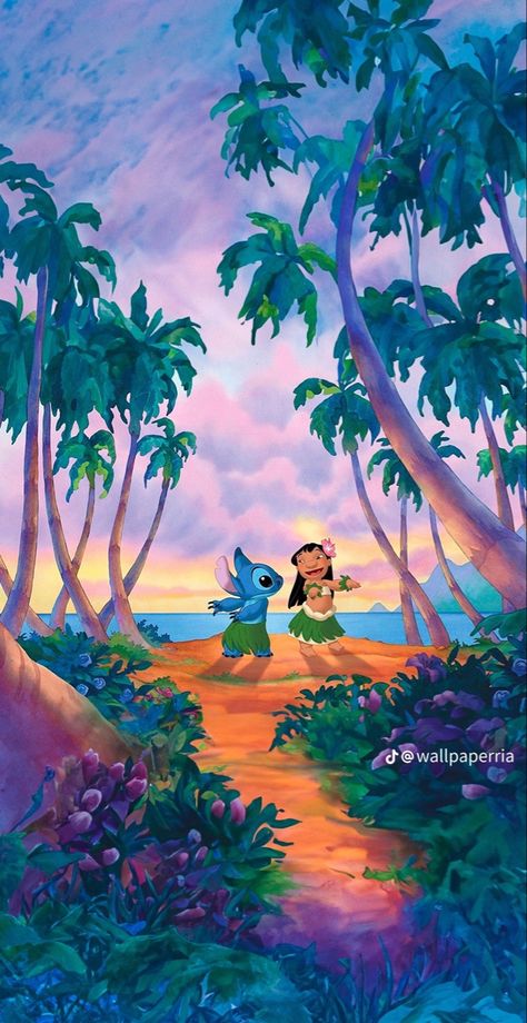 ليلو وستيتش, Wallpaper Backgrounds Aesthetic, Lilo Und Stitch, Aesthetic Disney, Iphone Themes, Lilo And Stitch Drawings, Disney Pixar Movies, Disney Characters Videos, Lilo Y Stitch