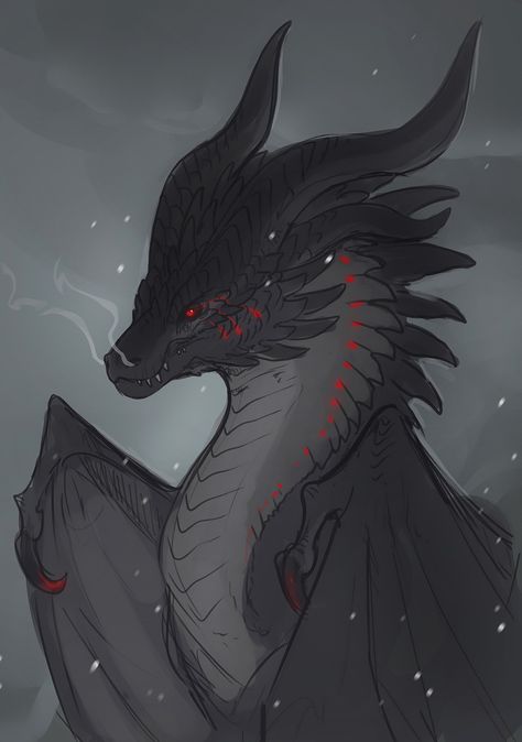 Dragon Art, Black, Art