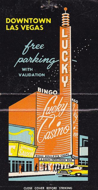 Lucky Casino, Las Vegas | #vintagevegas #travel #vegas | http://lasvegastours.onboardtours.com