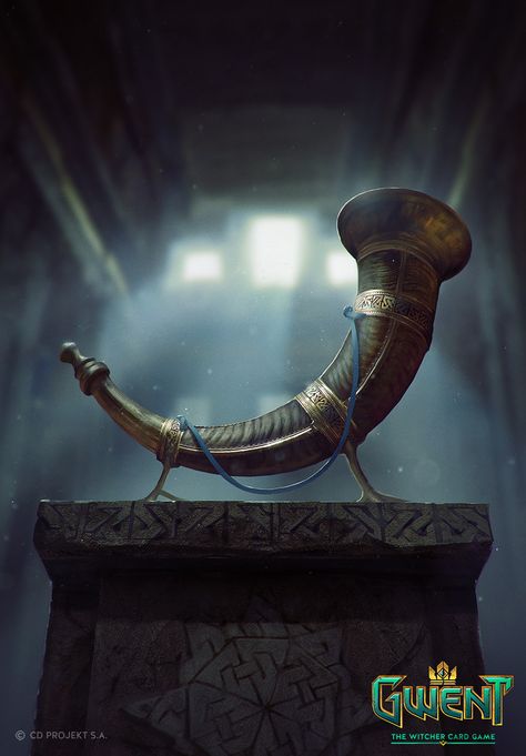 ArtStation - GWENT - Items (Cadaverine, Mahakam Horn, Bone Talisman, Ointment), Bogna Gawrońska Gwent Artwork, Church Backgrounds, Witcher Art, D D Items, Heroic Fantasy, Magic Items, Fantasy Props, Witcher 3, Fantasy Concept Art