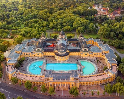 Szechenyi Baths, Budapest City, Danube River Cruise, Thermal Baths, Hungary Budapest, Thermal Spa, Budapest Hotel, Thermal Bath, Lake Water