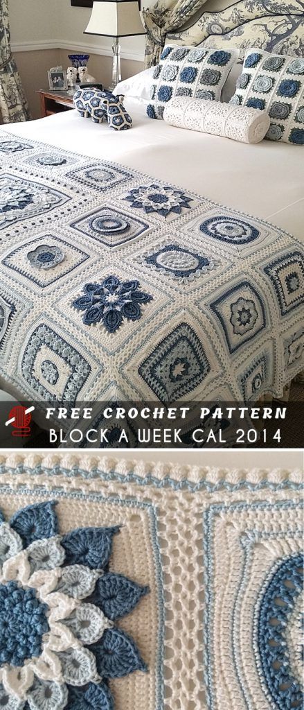 Crochet Triangles, Corak Krusye, Interesting Crochet, 3d Crochet, Projek Menjahit, Bantal Sofa, Crochet Bedspread Pattern, Crochet Blanket Designs, Crochet Granny Square Blanket