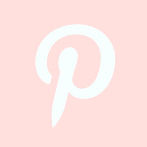 Icons For Pinterest, Sk8 Background, Pink Pinterest Icon, Logo Pinterest, Pinterest App Icon, Rose Gold Wallpaper Iphone, Travel Tips Packing, Pastel Pink Icons:), Pinterest Icon