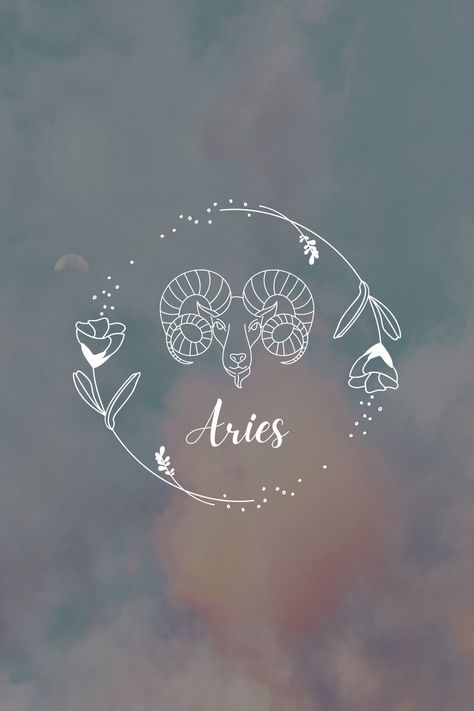 #graficasabrina #wallpaper #horoscope #aries Aries Zodiac Wallpaper, Zodiac Signs Flowers, Horoscope Flowers, Clouds Sky Wallpaper, Aries Wallpaper, Candle Quotes, Sky Wallpaper, Custom Dog Portraits, Aries Zodiac