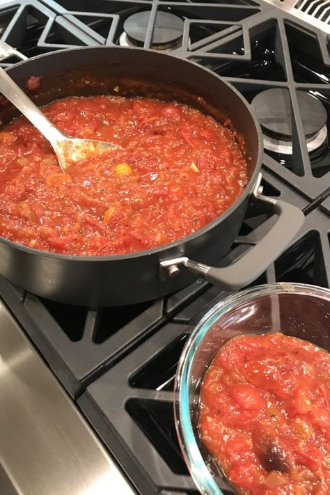 Chef John's Tomato Sauce | "This was VERY good. My husband just loved it and I served it with gnocci." #dinnerideas #dinnerrecipes #familydinnerideas #supper #supperideas Western Recipes, Pasta Sauce Recipes Tomato, Chef John Recipes, Anchovy Paste, Red Sauce Recipe, Vegetarian Mains, Chef John, Food Wishes, Tomato Sauce Recipe