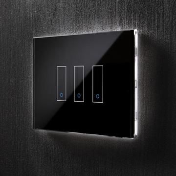 Crafted using Italian ingenuity and design, the IOTTY Smart Switch is made to fit seamlessly into your home decor. Choose from white or black, and 1,2, or 3 switches on your panel. Control your IOTTY Smart Switch using the free IOTTY app, Alexa, or Google Assistant. Sync with lights, blinds, garage doors, & more.. Smart Electrical Panel, Electrical Switches Design Home, Smart Home Technology Interior Design, Light Switch Ideas, Modern Switches, Smart Home Ideas, Modern Light Switches, Designer Light Switches, Extra Space Storage