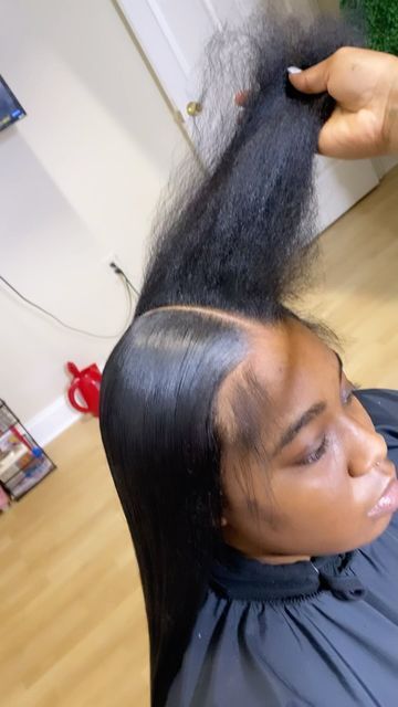 Middle Park Quick Weave, Quickweave Middle Part, Black Bussdown, Middle Part Ponytail Weave, Middle Part Quickweave, Middle Part Quick Weave, February Style, Side Part Quick Weave, Weave Ponytail