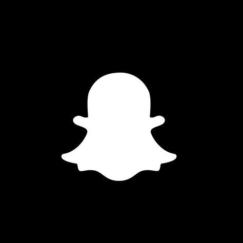 Dark Snapchat Icon, Colorful Logo Ideas, Black Snapchat, Snapchat App Icon, All Apps Icon, Snapchat App, Luxe Logo, Snapchat Logo, Zestaw Ikon