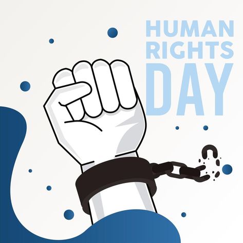 human rights day poster with hand breaking handcuffs Human Rights Day Poster, Human Rights Poster, Human Rights Day, Human Rights, For Free, Clip Art, Human, Quick Saves